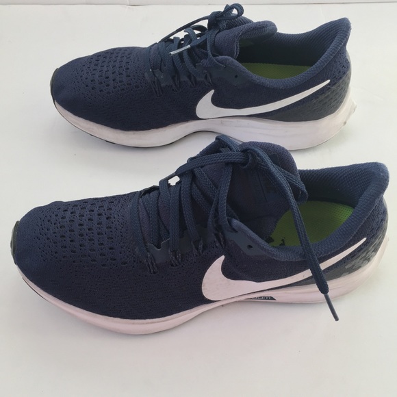 Nike Women's Air Zoom Pegasus 35 Midnight Navy, Size 8 - Picture 11 of 12